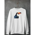 thumbnail image 3 of Exotic Toucan Sweatshirt Women -Annie Warren Designs, Female 5X-Large, 3 of 4