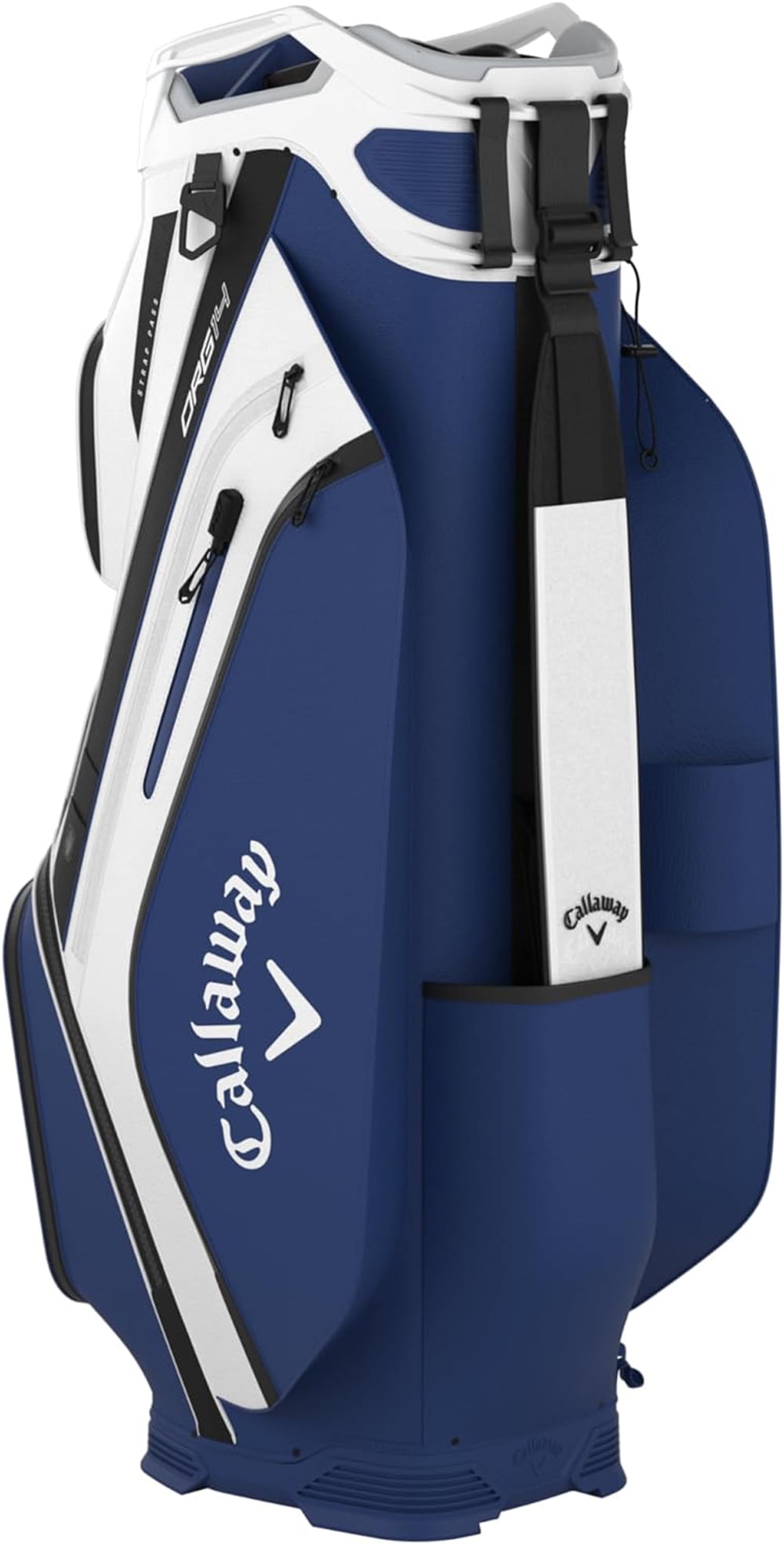 2024 Callaway Golf Org 14 Cart Bag with 14-Way Top and 2024 Callaway Golf Org 14 Cart Bag with 14-Way Top and