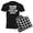 With Checker Pant, variant on CafePress - Please Don't Make Me Adult Tod Men's Dark Pajamas - Men's Dark Loose Fit Cotton Pajama Set
