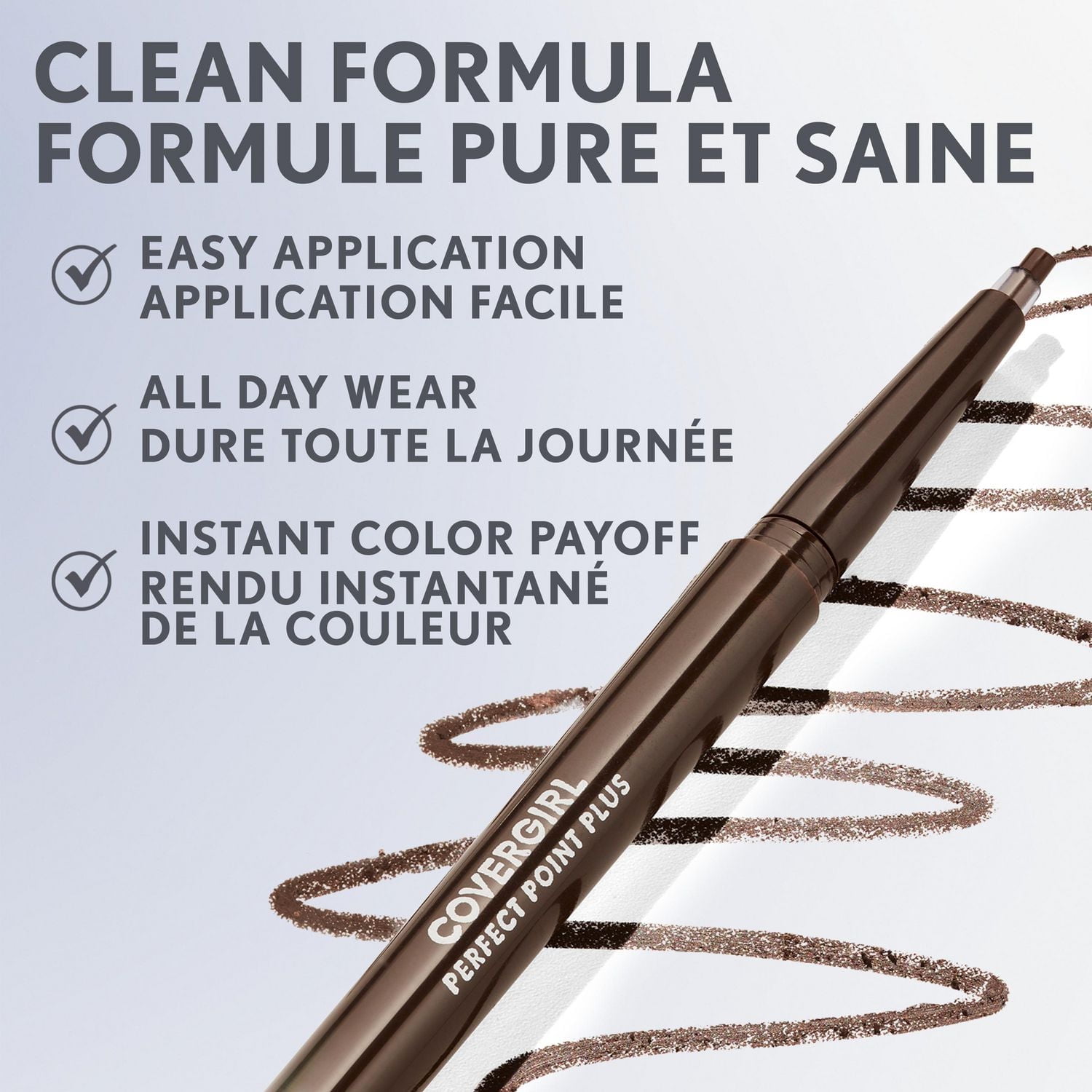COVERGIRL Pack éco. mascara+traceur, mascara Lash Blast Full Lash Bloom et traceur Perfect Point Plus pointe microfine estompeur intégré - L'emballage peut varier