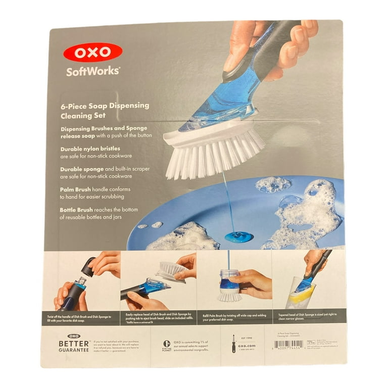 Soap Dispensing Dish Brush – The Cook's Nook