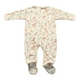 thumbnail image 3 of Disney Clothes Baby Girls Quilted Footie Coveralls Winnie the Pooh, Bambi and Marie Printed Onesie (0/3M-6/9M), 3 of 5