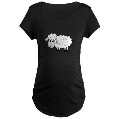 

CafePress - Sheep Maternity T Shirt - Maternity Dark T-Shirt