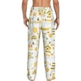 thumbnail image 3 of Balery Farm Bee Cute Honey print Men's Pajama Pants,Ultra Lightweight Pjs,Lounge Pant-, 3 of 9