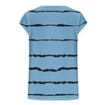 thumbnail image 5 of Débardeur pour Femmes, Hauts à Manches Cap pour Femmes Débardeur d'Été T-Shirts Basiques Décontractés Chemises Blouses Amples, 5 of 5