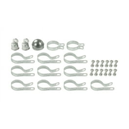YardGard 3 in. H Steel Chain Link Fence Corner Post Kit YardGard 3 in. H Steel Chain Link Fence Corner Post Kit