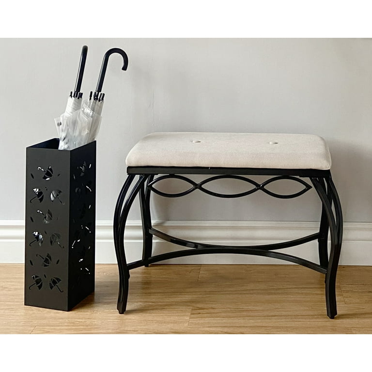 Cream shoe bench sale