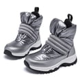 thumbnail image 2 of Boys Girls Kids Cute Snow Boots Waterproof Slip Resistant Outdoor Winter Boots Shoes Little Kid/Big Kid, 2 of 5