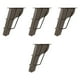 thumbnail image 4 of 4x Patas de muebles Patas de gabinete de TV Patas de repuesto de 5,91 pulgadas/15 cm Patas de sofá para escritorios Mesitas de noche Estantes de, 4 of 9