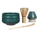thumbnail image 2 of Juego de Matcha tradicional, de Matcha de bambú, , soporte de de cerámica, preparación de Matcha japonés, duradero verde mate, 2 of 8