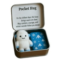 Pocket Hug Pocket Hug Dolls, Decorate Dolls, Home Doll Ornaments, Support Gifts for Family and Friends White