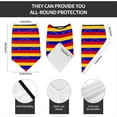 thumbnail image 4 of Venezuela Flag Bandanas Headband Quick Dry Protection Windproof Multifunctional Print Balaclava, 4 of 7
