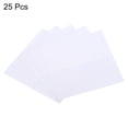 thumbnail image 3 of Uxcell Table Name Place Cards,25 Pack Favor Decor Foldable Blank Card, White, 3 of 5