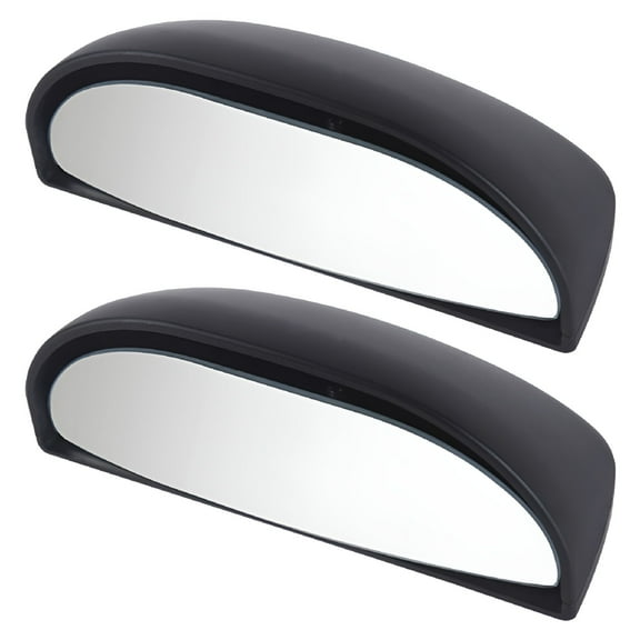 MELIVO 2pcs Blind Spot Mirror For Car Stick-on Convex Rear View Mirror Adjustable Spot Mirror
