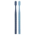 thumbnail image 4 of Oral-B Brilliance Whitening Toothbrush, Medium, Sky Blue & Gray, 2 Count, for Adults and Children 3+, 4 of 9