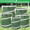 thumbnail image 4 of Collapsible Trash Can Solid Bottom for Yard Waste, Garden Debris, Recycling, RV Camping, Laundry, Lawn and Leaves, 4 of 4