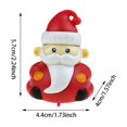 thumbnail image 2 of LLQKIGS Christmas Socks Christmas Toys Mini Children's Racing Cars Christmas Party Presents Christmas Snowmen Christmas Tree Shaped Toy Cars And Power Toys, 2 of 6