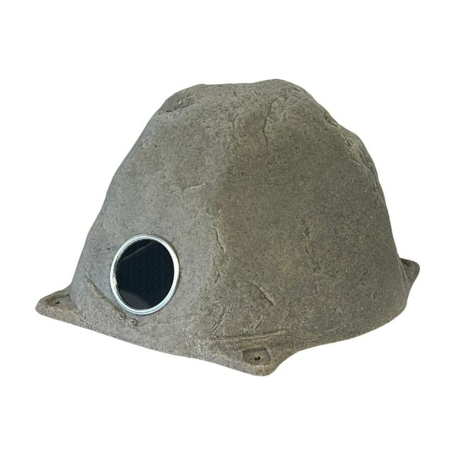 HALF OFF PONDS Vented Fieldstone Gray Faux Rock Cover for Diaphragm Aeration Pumps