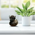 thumbnail image 4 of Cattle Duck - Funny Animal Duck Figurine Whimsical Animal Ducks Statue Collectible Dashboard Duck for Home Office Desktop Car Dashboard Decoration, 4 of 7