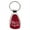 Burgundy, variant on Ford Mustang GT Tear Drop Key Ring (Black)