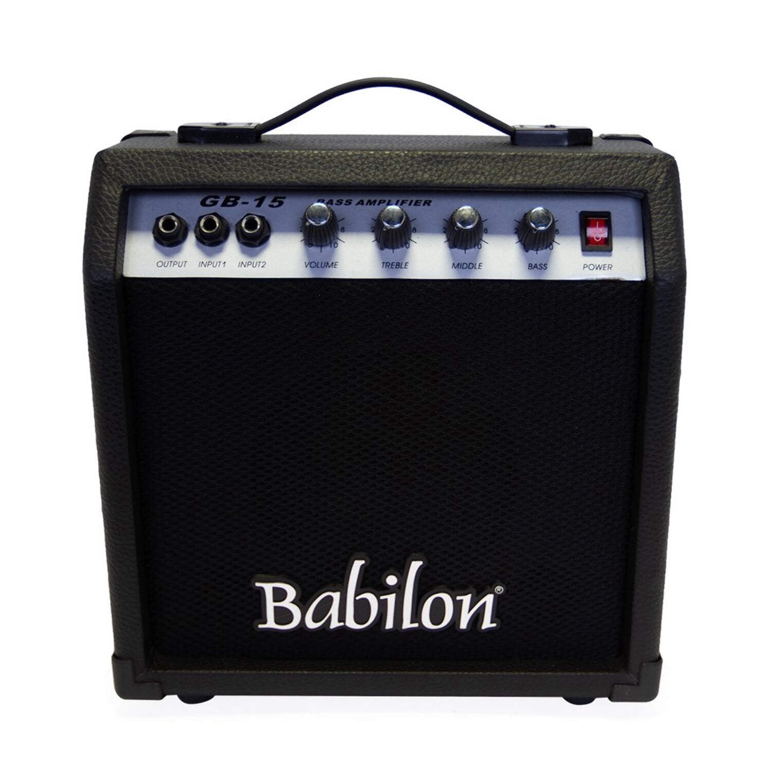 Babilon Electric Bass Guitar Bundle Black