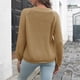 thumbnail image 3 of Suéteres para mujer Suéteres de otoño Cuello redondo Moda Manga larga Suéter suelto Tops Blusa de punto Odeerbi  ODB-5, 3 of 5
