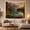 Alpine Canoe, variant on Wooden Walkway Beside a Turquoise Mountain Lake, Peaceful Rustic for Nature Lovers, Wilderness Wall Art, Housewarming Gift, Tapestry Wall Hanging for Bedroom and Living Room