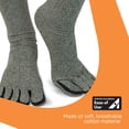 thumbnail image 5 of Brownmed IMAK Compression Arthritis Socks - Small - Heather Gray, 5 of 6