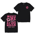 thumbnail image 2 of EHQJNJ T-Shirts d'Art pour Enfants T-Shirt Graphique Rétro Années 90 Imprimé Fleurs Col Rond Manches Courtes T-Shirts d'Été Mignons Tendance Tops Chandails en Molleton Col Rond Enfants, 2 of 3