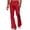 Red-05, variant on Rvwovn Men's Flare Dress Pants Slim Fit High Waist Bell Bottom Pants for Party Vintage Casual Wear