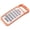 Orange, variant on Kitecy Cheese Grater with Handle, Stainless Steel Zester Grater for Cheese, Chocolate, Spices, Kitchen Gadgets, Orange