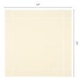 thumbnail image 6 of REGALWOVEN Set of 12 Cloth Napkins, Polyester Washable and Reusable Table Dinner Napkins for Home, Restaurant, Weddings, and Parties Champagne 17x17inch, 6 of 6