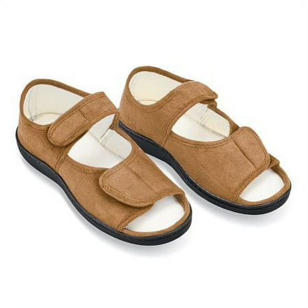

Adjustable Memory Foam Tan Lightweight Sandals-Medium-Tan