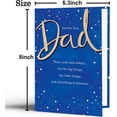 thumbnail image 2 of Father's Day Card Gift for Dad, Fathers Day Card from Son Daughter, 2 of 6