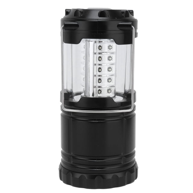 QIILU Lampe Alimenté par Batterie, Lampe de Tente Portable 30LEDs Lampe de Camping Alimentée par Batterie Lampe de Projecteur Extérieure pour Lampe de Secours, Lampe de Tente