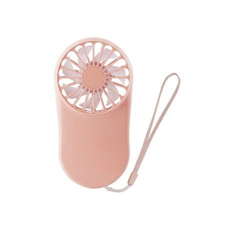 

Tiitstoy Mini Handheld Fanpersonal Portable Desk Stroller Table Fan Cool Electric Fan Pink
