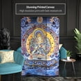 thumbnail image 2 of Oriental Furniture 6 ft. Tall Radiant Tara Tibetan Canvas Room Divider - 3 Panel, 2 of 5