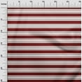 thumbnail image 2 of oneOone Polyester Lycra Dark Red Fabric Stripes Craft Projects Decor Fabric Printed By The Yard 56 Inch Wide-FHR, 2 of 4