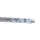 thumbnail image 2 of Pulsera punk de acero inoxidable en forma de X para hombre, brazalete ajustable, cadena de mano decorativa (plata), 2 of 6