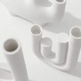 thumbnail image 4 of 3Pieces White Candlesticks Modern Wedding Party Table Centerpiece Decoration Baoblaze none, 4 of 8