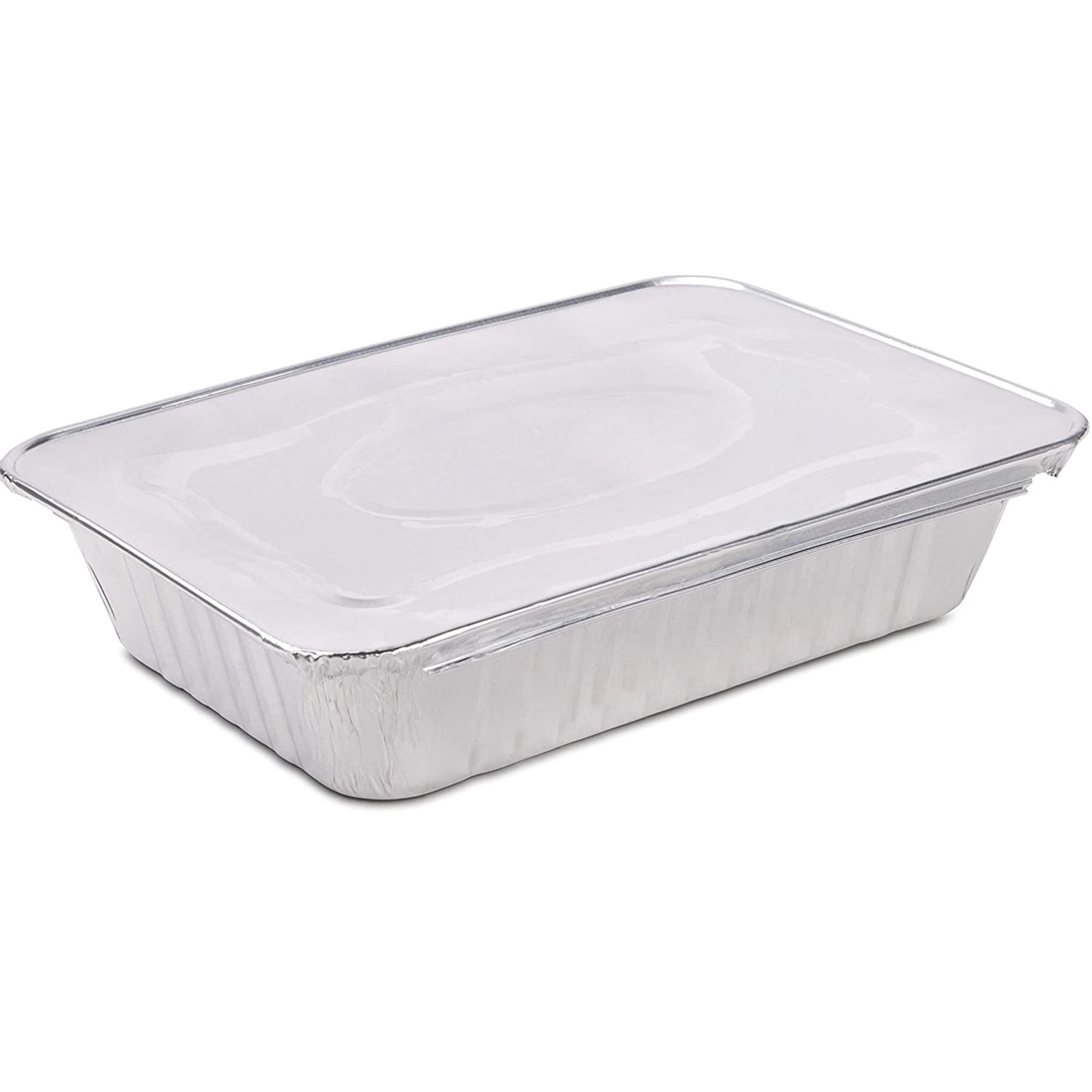 25pcs 8 Inches Round Aluminum Pans - Disposable Aluminum Foil Cake Trays -  Freezer & Oven Safe - For Baking, Cooking, Storage & Reheating