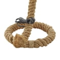 thumbnail image 6 of DecMode 32" Handmade Rope Styled Brown Desk Lamp with Brown Fabric Shade, 6 of 17