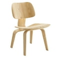 thumbnail image 2 of Modway Fathom 18.5" Modern Style Wood Dining Side Chair in Natural Finish, 2 of 9