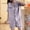 Gray, variant on Blmnix Sleepwear Sets Sleepwear for Women Plus Size Pajamas Satin Pajama Pajama Pants Collared Pink Short Sleeve Cropped Womens Summer Pajamas Sets,L