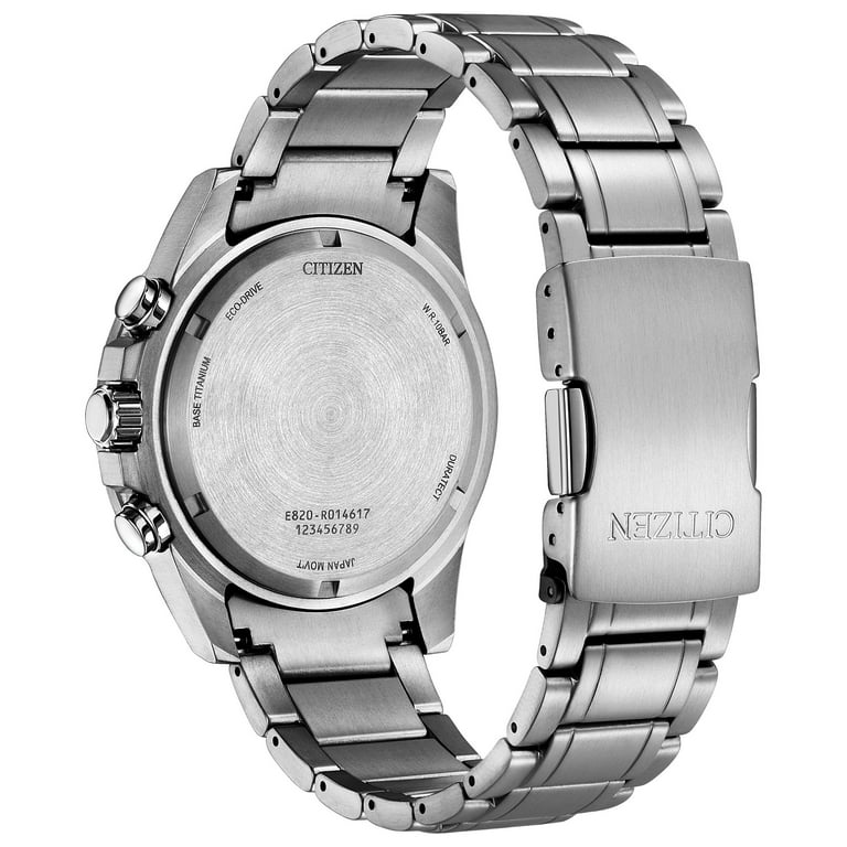 Citizen Men's Eco-Drive Super Titanium Chronograph Watch Citizen Men's Eco-Drive Super Titanium Chronograph Watch