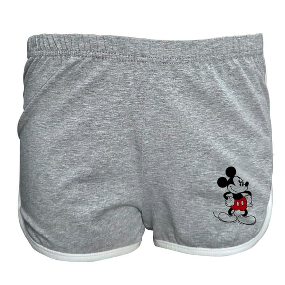 Disney Old School Mickey Junior Dolphin Short, S-XL (Women's)