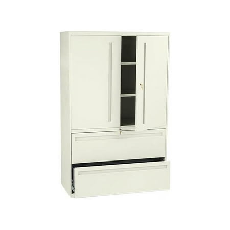 UPC: 0020459107471 | HON 2 Drawers Lateral Lockable Filing Cabinet  Putty