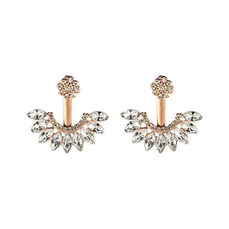 Diamond earrings 2024 on sale walmart