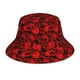 thumbnail image 1 of Balery Red Skulls 3 Sombreros para el sol para hombre y mujer, sombrero de pescador con UPF 50+, 1 of 6