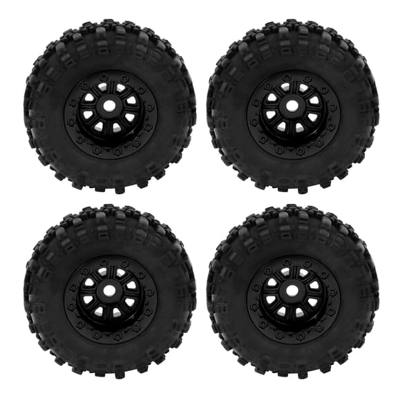 4PCS 47X18mm Wheel Rims Tires Tyre Set for Axial SCX24 90081 AXI00001 1/24 RC Crawler Car Upgrade Parts Accessories